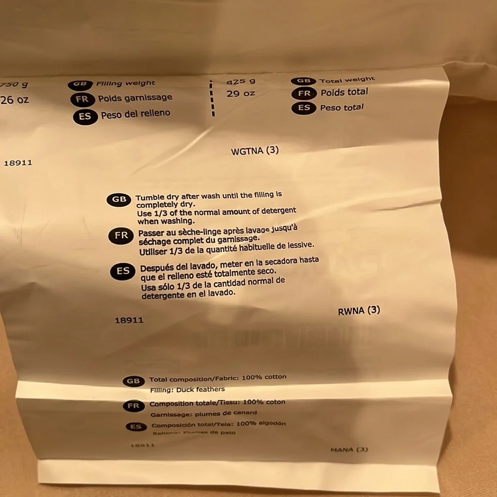 IKEA Down Pillow